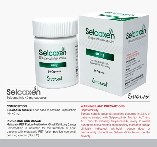 Selcaxen 40 mg (Selpercatinib)