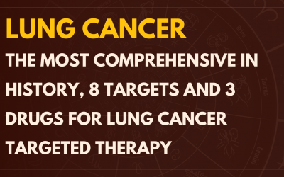 The most comprehensive in history, 8 targets and 3 drugs for lung cancer targeted therapy